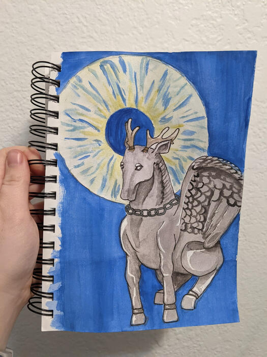 Cernunnos Watercolor