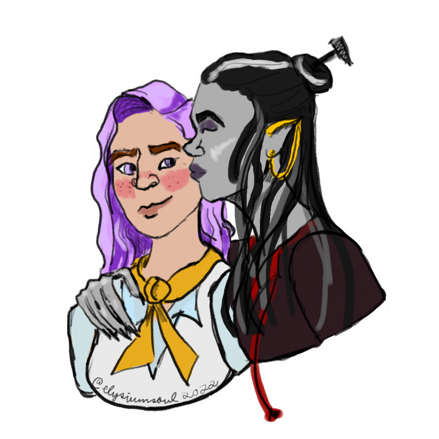 Imodna Kiss for Sapphic AF